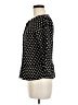 Per Se Polka Dots Black Silk Pullover Sweater Size M - photo 5