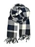 Plush Checkered-gingham Gray Scarf One size - photo 1
