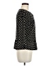 Per Se Polka Dots Black Silk Pullover Sweater Size M - photo 4