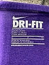 Nike 100% Polyester Purple Long Sleeve T-Shirt Size S - photo 7