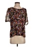 CeCe Black Short Sleeve Blouse Size S - photo 1