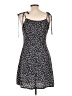 Shein 100% Polyester Stars Blue Casual Dress Size L - photo 2