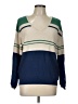 Liverpool Los Angeles Color Block Blue Pullover Sweater Size L - photo 1