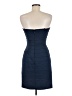 BCBGMAXAZRIA Solid Blue Cocktail Dress Size 6 - photo 2