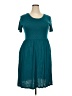 Unbranded Teal Casual Dress Size 2X - photo 1
