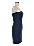 BCBGMAXAZRIA Solid Blue Cocktail Dress Size 6 - photo 4