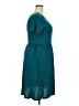 Unbranded Teal Casual Dress Size 2X - photo 4