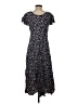 Unbranded Floral Blue Casual Dress Size S (estimated) - photo 2