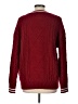 Unbranded Argyle Burgundy Pullover Sweater Size L - photo 2