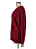Unbranded Argyle Burgundy Pullover Sweater Size L - photo 5