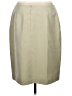AKRIS 100% Silk Solid Tan Silk Skirt Size 6 - photo 2