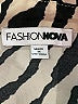 Fashion Nova 100% Polyester Animal Print Brown Long Sleeve Blouse Size S - photo 7