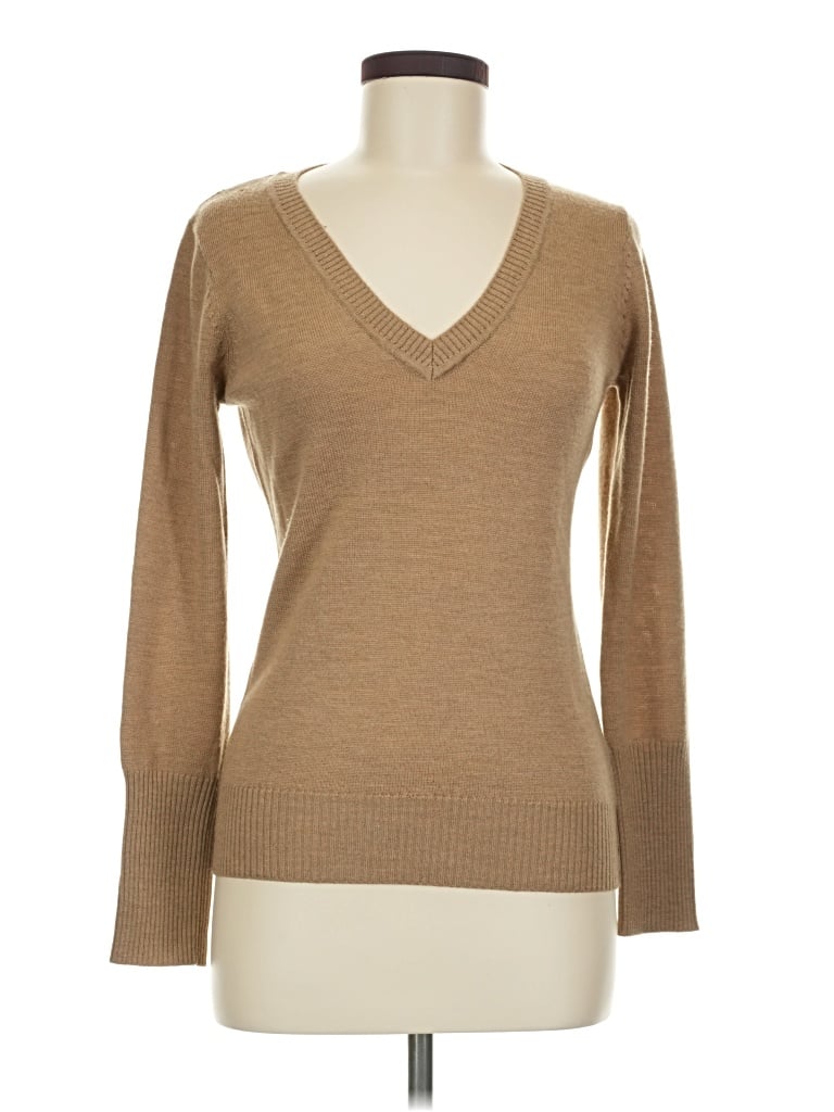 Pre-owned The Limited Wool Pullover Sweater In Tan