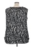 Daisy Fuentes 100% Polyester Black Sleeveless Blouse Size 3X - photo 2