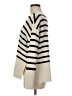 Gap 100% Cotton Stripes Ivory Pullover Sweater Size M - photo 5