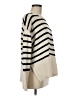 Gap 100% Cotton Stripes Ivory Pullover Sweater Size M - photo 4