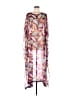 Unbranded 100% Polyester Purple Swimsuit Cover Up Size M - photo 1