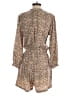Beachgold Animal Print Tan Romper Size XS - photo 2