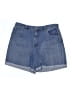 Gloria Vanderbilt Blue Denim Shorts Size 14 - photo 1