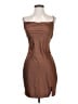 rue21 Solid Brown Cocktail Dress Size S - photo 1