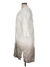 XCVI 100% Linen Ivory Kimono Size XL - photo 5