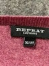 Repeat Cashmere 100% Cashmere Hearts Burgundy Cashmere Pullover Sweater Size XS - photo 7
