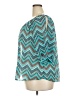 Eyeshadow 100% Polyester Teal 3/4 Sleeve T-Shirt Size 2X - photo 5