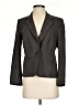 Ivonne Plaid Gray Blazer Size 4 Petite - photo 1