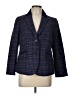 Talbots Plaid Blue Blazer Size 12 Petite - photo 1