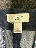 Ann Taylor LOFT Chevron-herringbone Blue Dress Pants Size 6 - photo 7