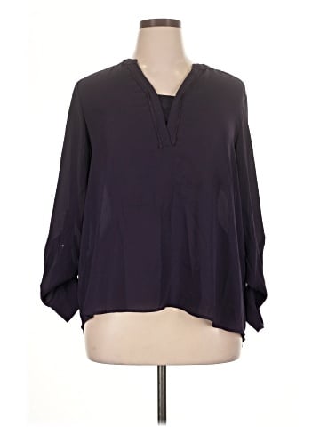Simply Vera Vera Wang 3/4 Sleeve Blouse (view 1)