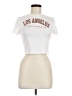 Shein Ivory Short Sleeve T-Shirt Size 6 - photo 1