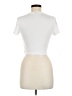 Shein Ivory Short Sleeve T-Shirt Size 6 - photo 2