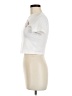 Shein Ivory Short Sleeve T-Shirt Size 6 - photo 5