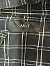 ABLE 100% Cotton Plaid Black Casual Dress Size L - photo 7