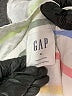 Gap 100% Cotton Stripes Ivory Long Sleeve Button-Down Shirt Size XL - photo 7