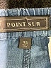 Point Sur 100% Cotton Blue Casual Pants Size 12 - photo 7