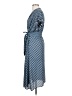 Max Studio 100% Polyester Polka Dots Blue Casual Dress Size S - photo 5