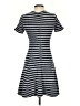 Theory Stripes Gray Casual Dress Size 4 - photo 2
