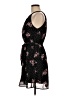 Unbranded 100% Polyester Floral Black Casual Dress Size M - photo 5