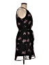 Unbranded 100% Polyester Floral Black Casual Dress Size M - photo 4