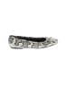 Calvin Klein Animal Print Ivory Flats Size 10 - photo 1