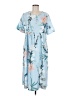 Unbranded 100% Polyester Blue Casual Dress Size M - photo 1