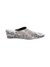 Vince. Paisley Silver Mule/Clog Size 10 - photo 1