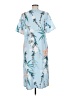 Unbranded 100% Polyester Blue Casual Dress Size M - photo 2