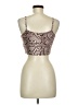 Shein 100% Polyester Brown Tank Top Size 6 - photo 2