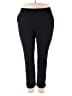 Liverpool Los Angeles Solid Black Active Pants Size 20 - photo 1