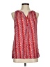 Anne Carson 100% Rayon Red Sleeveless Blouse Size M - photo 1