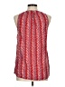 Anne Carson 100% Rayon Red Sleeveless Blouse Size M - photo 2