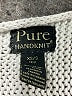PURE HANDKNIT Gray Pullover Sweater Size XS - photo 7